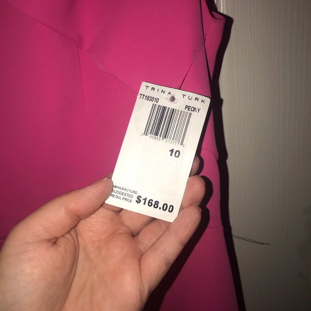 NWT Trina Turk Pink Dress - Picture 4 of 6